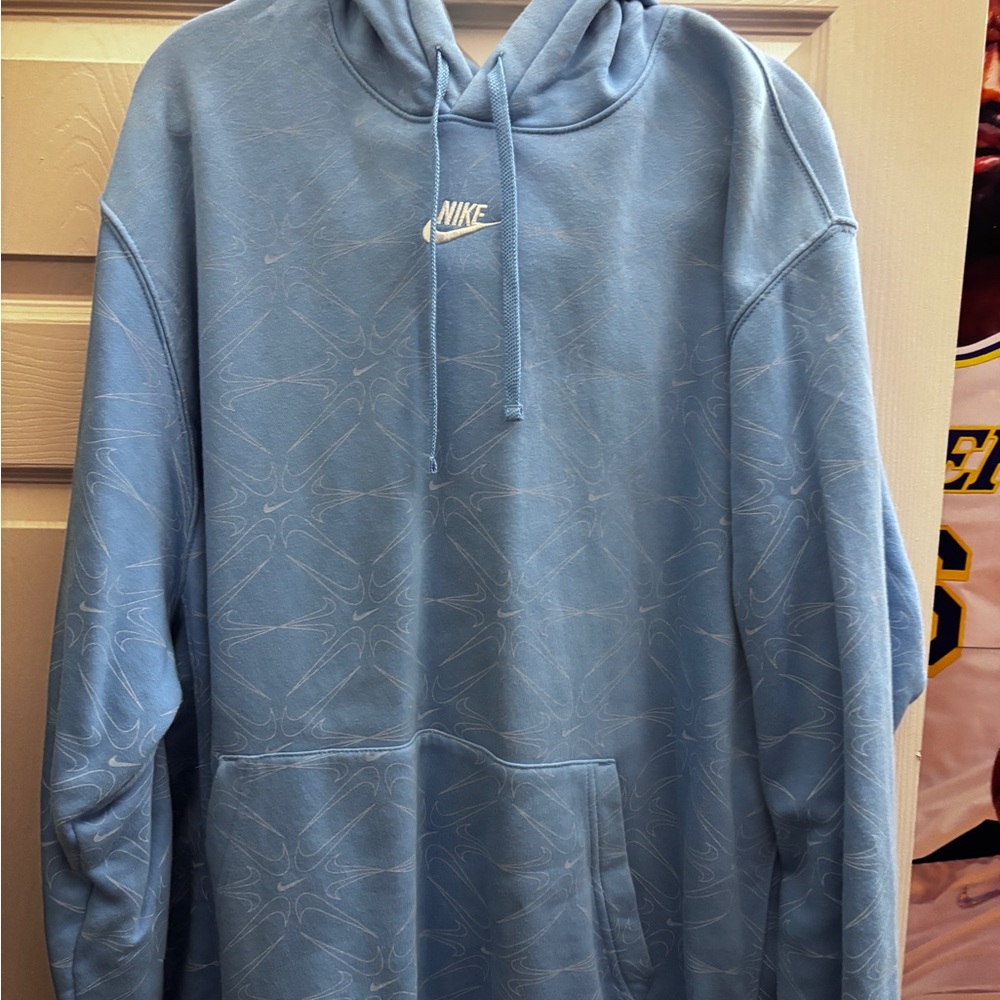 Nike Light Blue Men's Hoodie